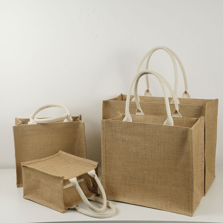 En quoi les sacs de jute de jute sont-ils différents des sacs en plastique traditionnels?